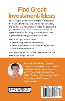 100 Ways to Find Investment Ideas