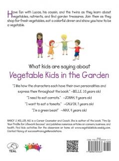 Vegetable Kids in the Garden