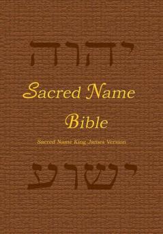Sacred Name Bible