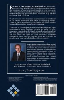 Forensic Document Examination for Legal Professionals