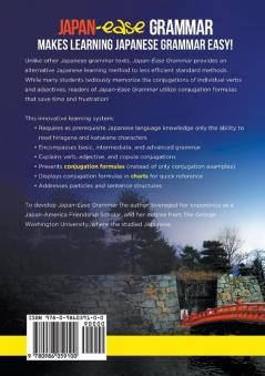Japan-Ease Grammar: Conjugation Charts for Verbs Adjectives and Copulas