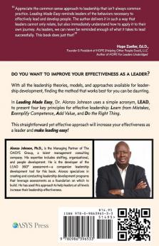 Leading Made Easy: Four Principles for Leadership Effectiveness