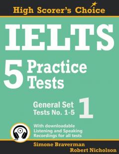 IELTS 5 Practice Tests General Set 1