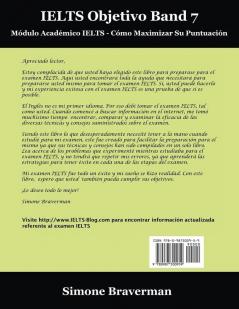 IELTS Objetivo Band 7: Modulo Academico IELTS - Como Maximizar Su Puntuacion (Edicion en espanol)