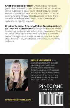 Creative Keynote: 7 Keys to Public Speaking Artistry for Creative Professionals