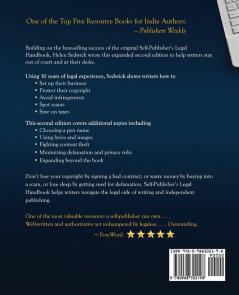 Self-Publisher's Legal Handbook Second Edition: Updated Guide to Protecting Your Rights and Wallet