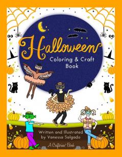 Halloween Coloring & Craft Book