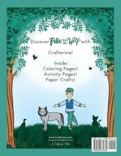 Peter and the Wolf Coloring & Craft Book