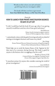 How To Launch Your Private Investigation Business: 90 Days To Lift Off!