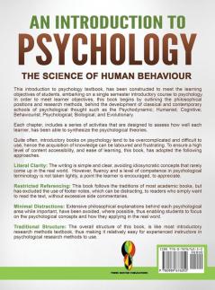 An Introduction To Psychology: The Science of Human Behaviour