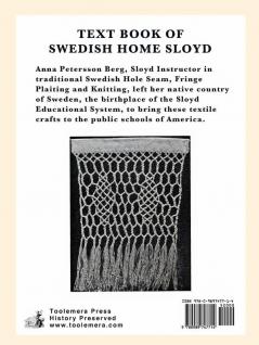 Text Book Of Swedish Home Sloyd