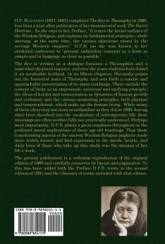 The Key To Theosophy