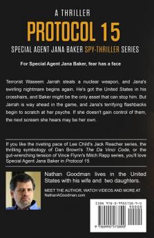 Protocol 15: A Thriller - The North Korean Missile Launch: 3 (Special Agent Jana Baker Spy-Thriller)