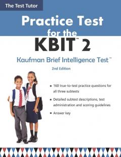 Practice Test for the KBIT 2