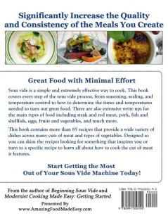 Amazing Food Made Easy - Sous Vide: The Authoritative Guide to Low Temperature Precision Cooking