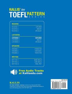 KALLIS' TOEFL iBT Pattern Listening 1