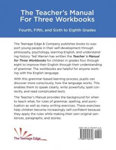 The Teacher's Manual For Three Workbooks