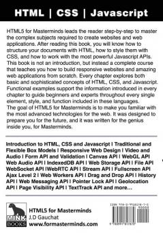 HTML5 for Masterminds 3rd Edition