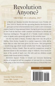 Revolution Anyone? Trotsky in Canada 1917