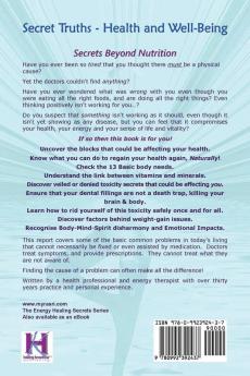 Secret Truths - Health and Well-Being