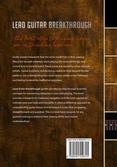 Lead Guitar Breakthrough: Fretboard Navigation Theory & Technique (Book + Online Bonus)