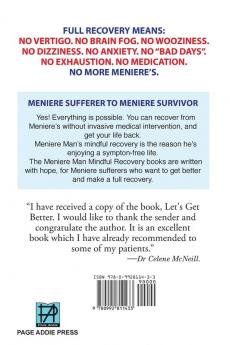 Meniere Man. Let's Get Better.