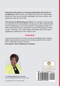 The Secrets to Motivating Your Team