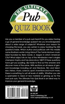 The Ultimate Pub Quiz Book: 500 Questions on General Knowledge