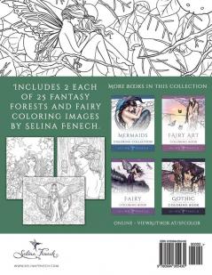 Enchanted - Magical Forests Coloring Collection