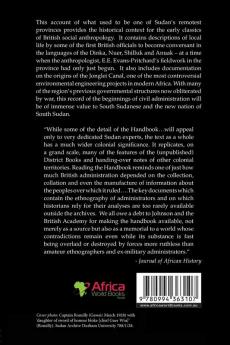 The Upper Nile Province Handbook: A Report on People and Government in the Southern Sudan 1991