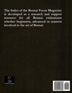 An Index Of The Bonsai Focus Magazine