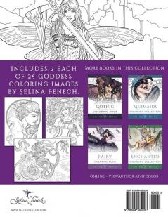 Goddess and Mythology Coloring Book