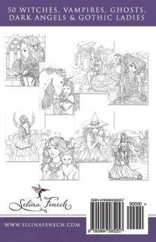 Gothic Minis - Pocket Sized Dark Fantasy Art Coloring Book: 11 (Fantasy Coloring by Selina)