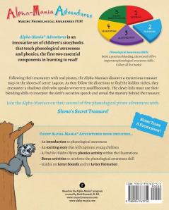 Alpha-Mania Adventures: Slomo's Secret Treasure: A Blending Book: 2 (Pirates)