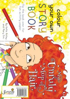 My Unruly Mop of Hair Activity and Colouring Book: 2-n-1 flip book