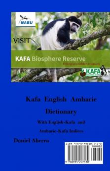 Kafa English Amharic Dictionary