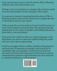 DIY TI Do It Yourself TI Processes for IBM TM1 and PA: How to Write Turbo Integrator Processes for IBM Cognos TM1 and Planning Analytics