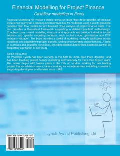 Financial Modelling for Project Finance: Pre-financial close cashflow modelling in Excel: 001 (Lac Finance Texts)