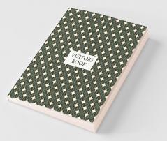 Visitors Book (Hardback) Guest Book Visitor Record Book Guest Sign in Book