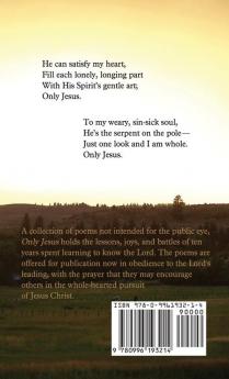 Only Jesus: Poems from a Pilgrim Heart