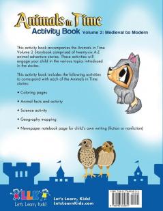 Animals in Time: Activity Book Volume 2: Medieval to Modern