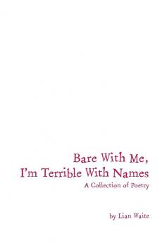 Bare With Me I'm Terrible With Names: A Collection of Poetry