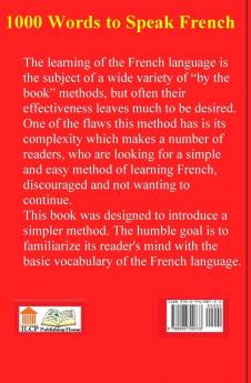 1000 Words to speak French