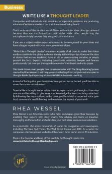 Write Like a Thought Leader