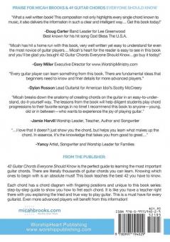 42 Guitar Chords Everyone Should Know: A Complete Step-By-Step Guide to Mastering 42 of the Most Important Guitar Chords (Guitar Authority)