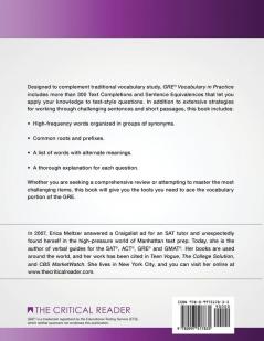 GRE Vocabulary in Practice