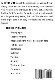 D is for Dog