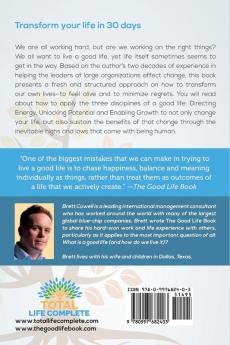 The Good Life Book: A Professional's Guide to Happiness Balance and Meaning
