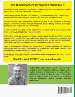 How to Demonstrate Software So People Buy It