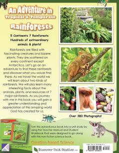 An Adventure in Tropical & Temperate Rainforests: 1 (Discover Unit Studies)